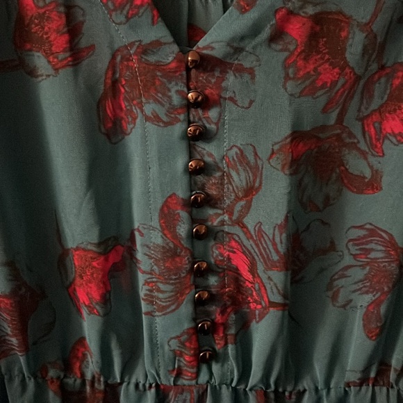 ⭐️3 for $10 Kensie dress teal XL - Picture 3 of 6